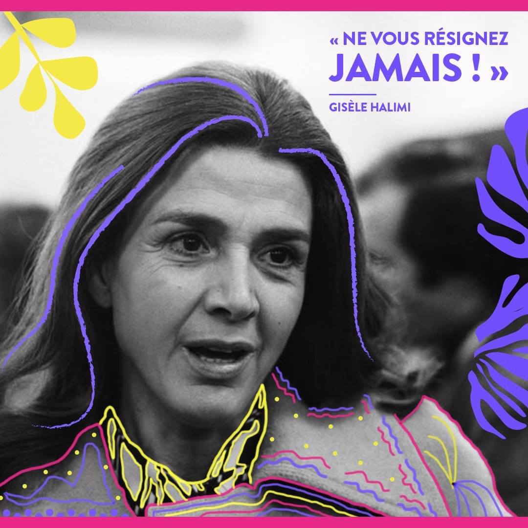 PORTRAIT GISELE HALIMI