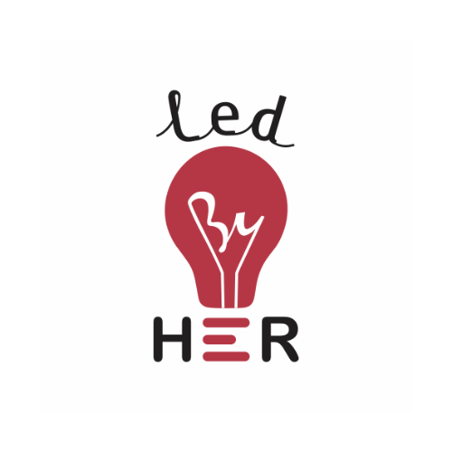 logo led by her