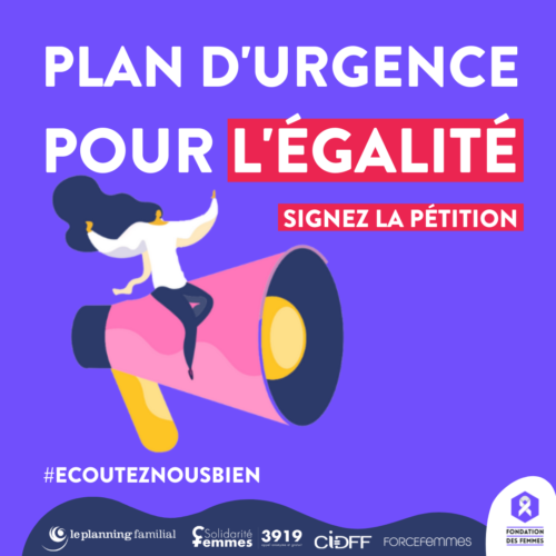 signez la pétition de la fondation des femmes