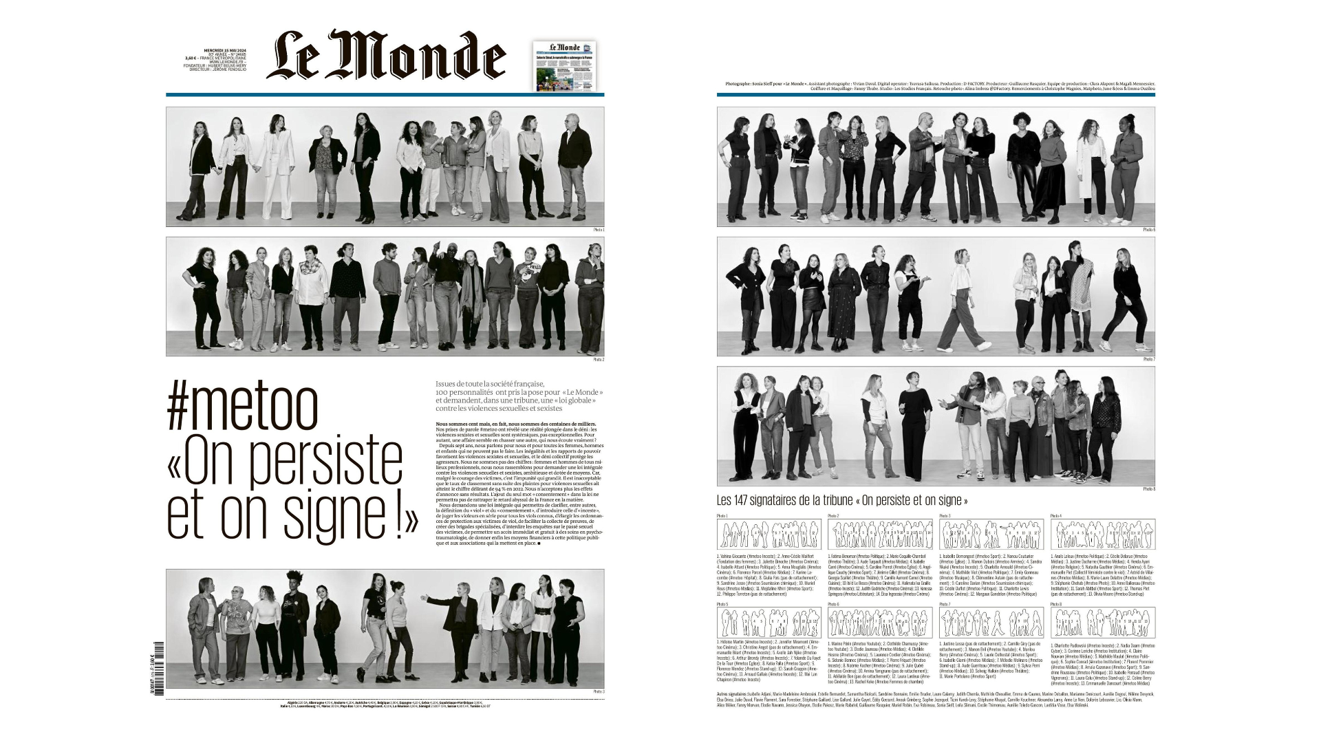 Visuel une der le monde